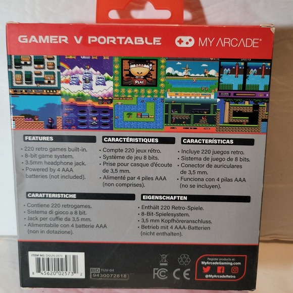 COPY - My Arcade Gamer 5 Portable Gaming System - Picture 3 of 4